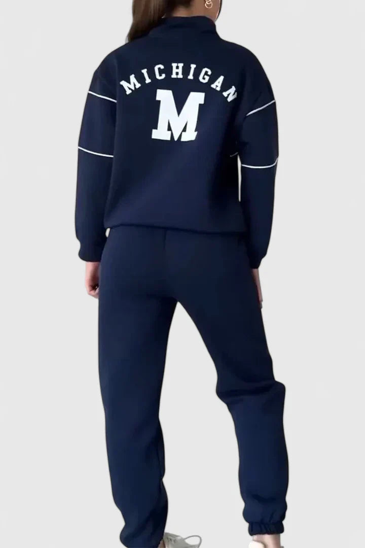 Alesjanna | Wygodny Dwuczęściowy Zestaw Wypoczynkowy