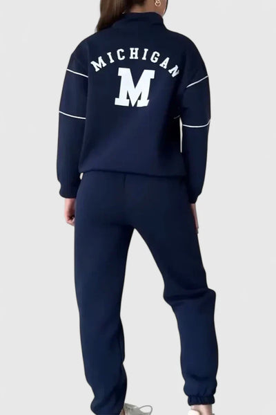 Alesjanna | Wygodny Dwuczęściowy Zestaw Wypoczynkowy