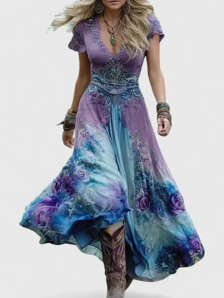 Sydney | Elegancka Maxi Sukienka