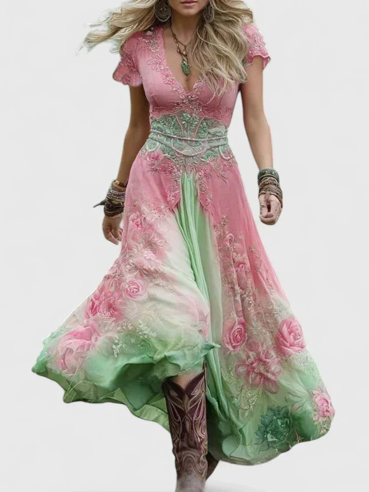 Sydney | Elegancka Maxi Sukienka