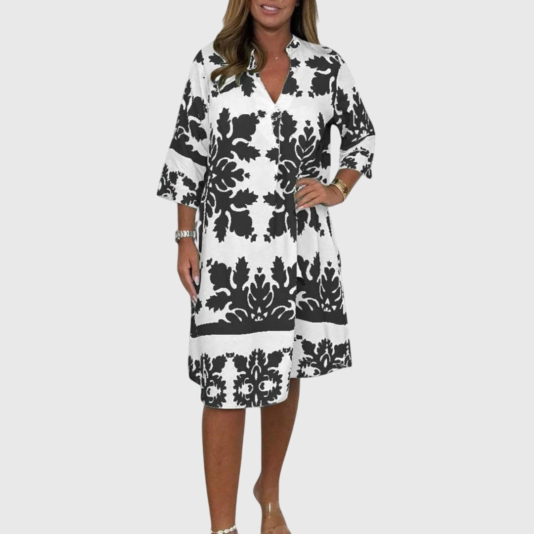 Stokrotka | Elegancka Sukienka Wiosenna