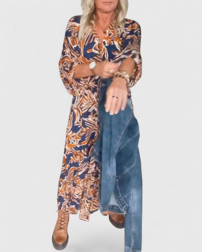 Jula | Wyrafinowana Sukienka Maxi