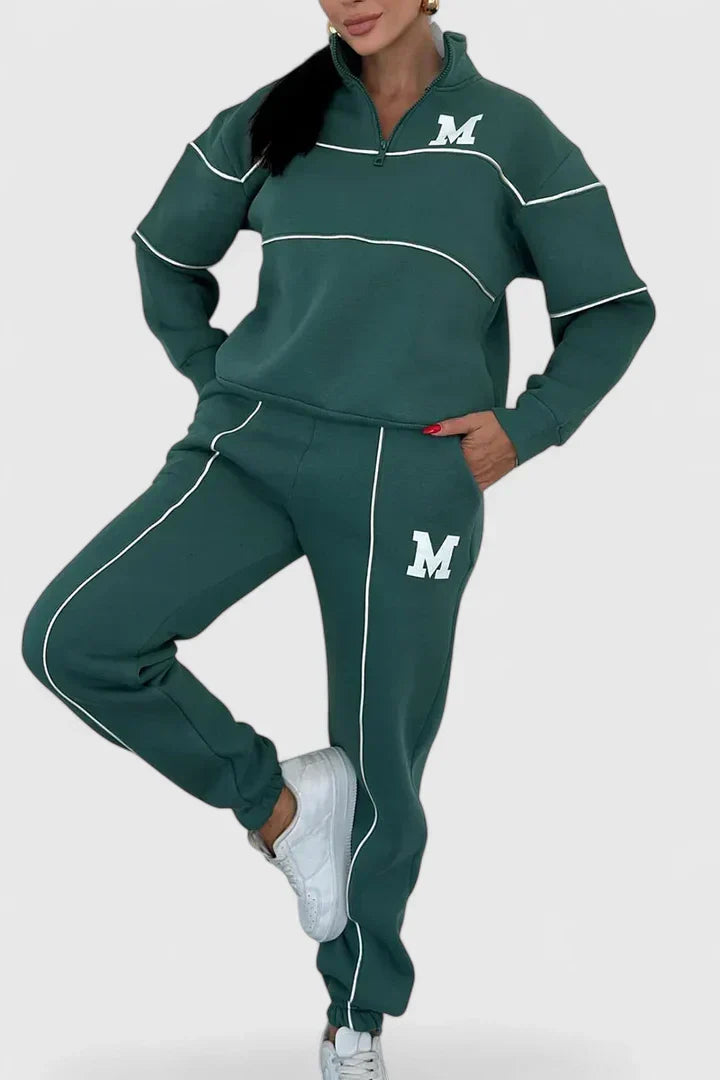 Alesjanna | Wygodny Dwuczęściowy Zestaw Wypoczynkowy