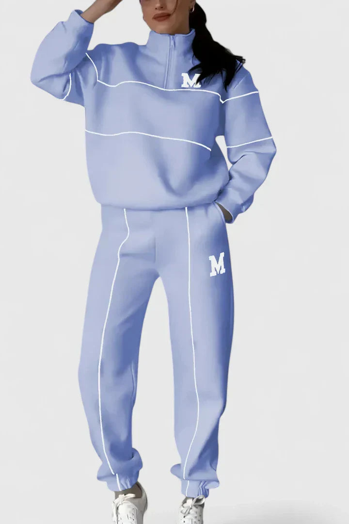 Alesjanna | Wygodny Dwuczęściowy Zestaw Wypoczynkowy