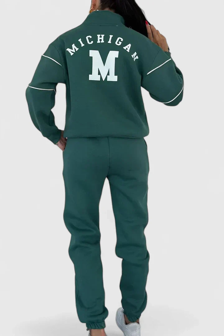 Alesjanna | Wygodny Dwuczęściowy Zestaw Wypoczynkowy