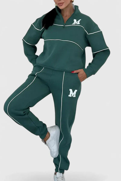 Alesjanna | Wygodny Dwuczęściowy Zestaw Wypoczynkowy