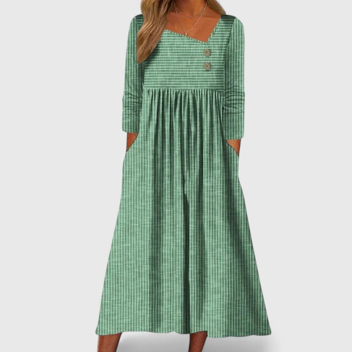 Cleomaria | Elegancka Sukienka Midi