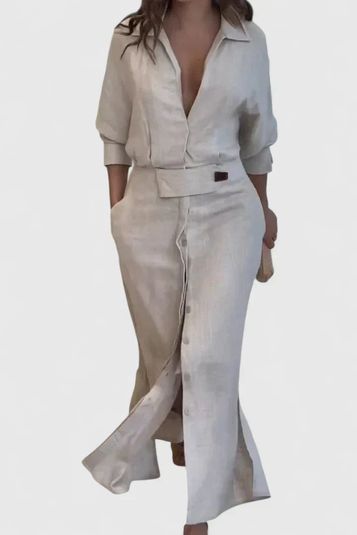 Monika | Elegancka Maxi Sukienka